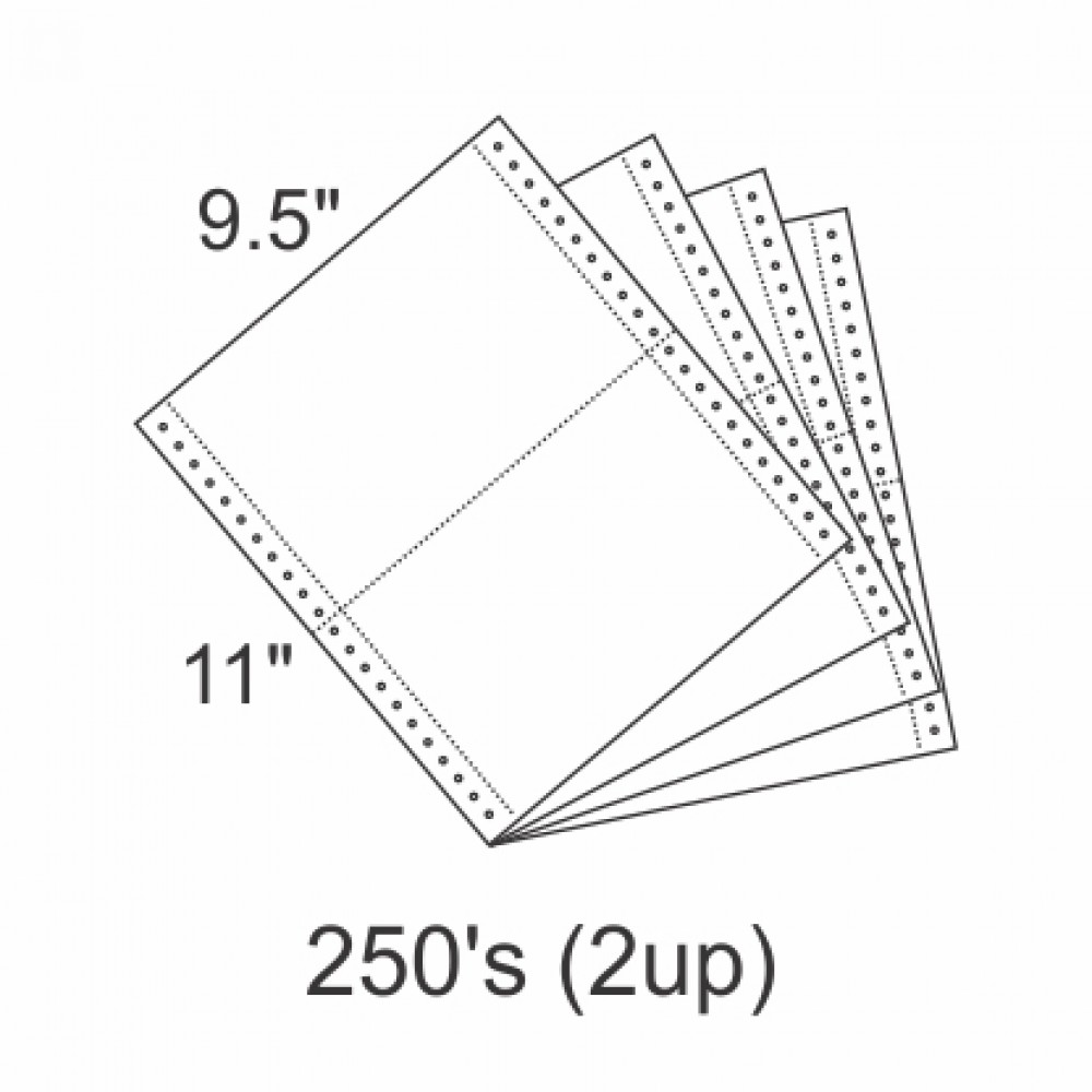 Computer Form (4ply 250's 2up)