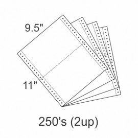 Computer Form (4ply 250's 2up)