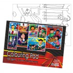 (SBS 0073) B4 Colouring Pad