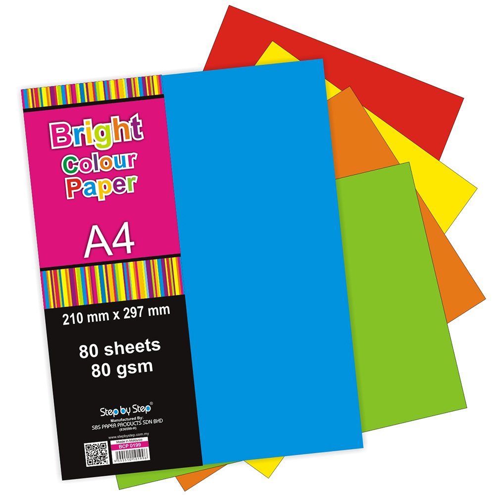 (BCP 0199) A4 Bright Colour Paper