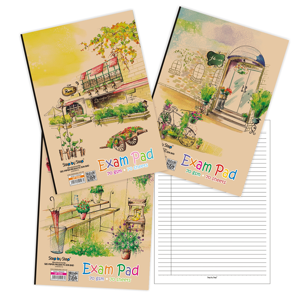 (EP 0296) A4 Kraft Exam Pad (EP 0296) A4 Kraft Exam Pad