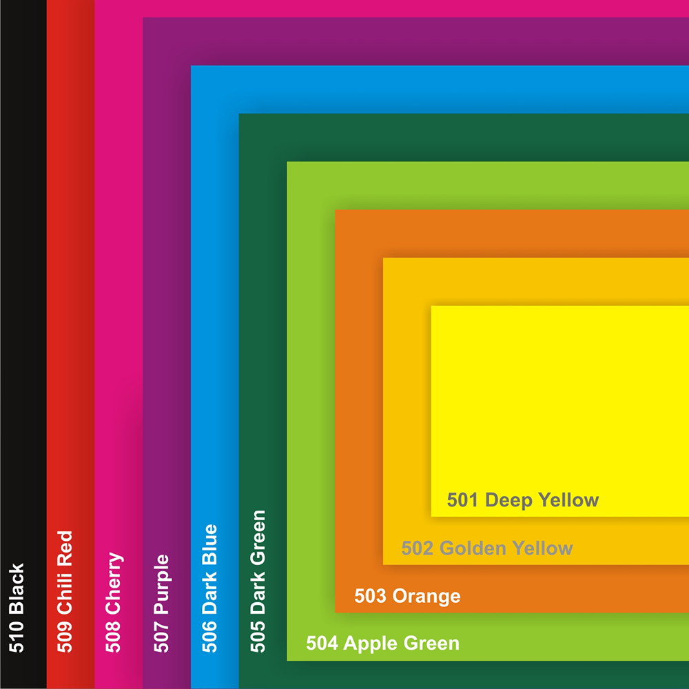 (PCC 501-510) PRI-MA Colour Card