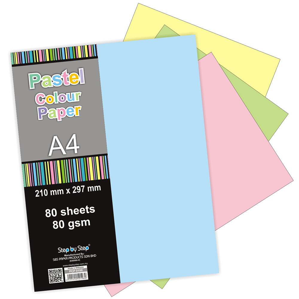 (PCP 0198) A4 Pastel Colour Paper