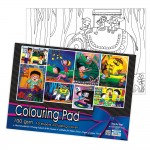 (SBS 0074) B4 Colouring Pad