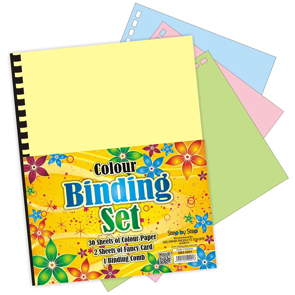 (SBS 0091) A4 Colour Binding Set
