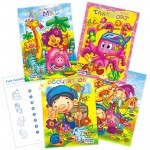 (SBS 0297) B5 Colouring and Activity Book