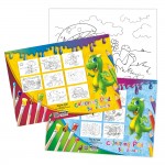 (SBS 0392) B4 Colouring Pad