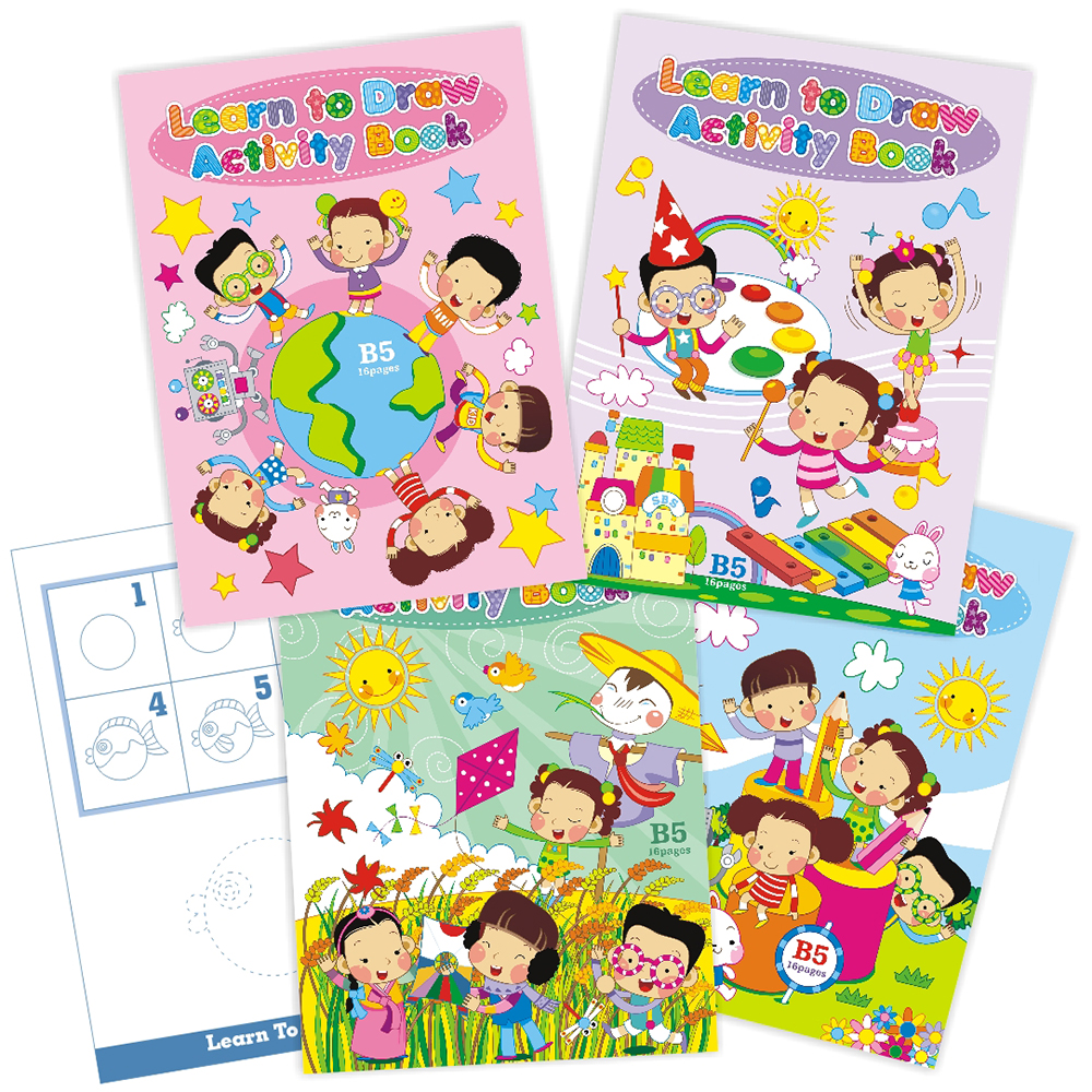 (SBS 0395) B5 Learn to Draw Activity Book